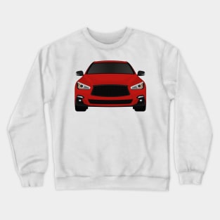 Q50 Red Crewneck Sweatshirt